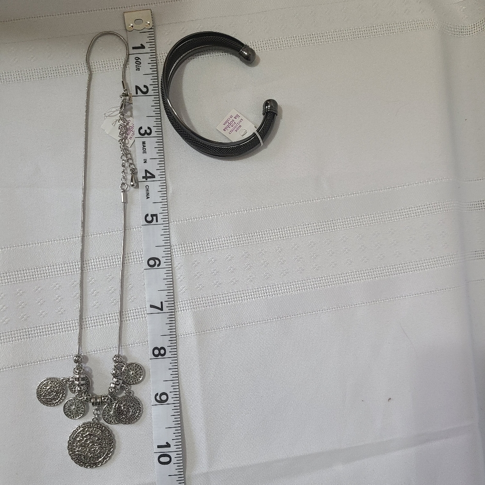 Lia Sophia Necklace & Bangle Bracelet NWT - Picture 5 of 7